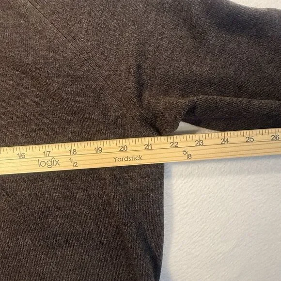 Mercer Street Studio Women's Sweater Cardigan Button Down Size Large Brown - Picture 8 of 11